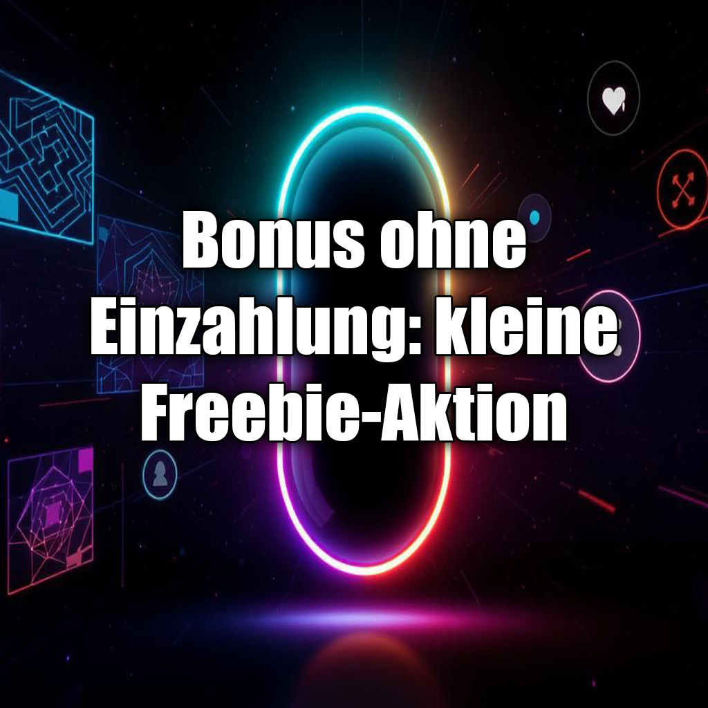 Bonus ohne Einzahlung: kleine Freebie-Aktion